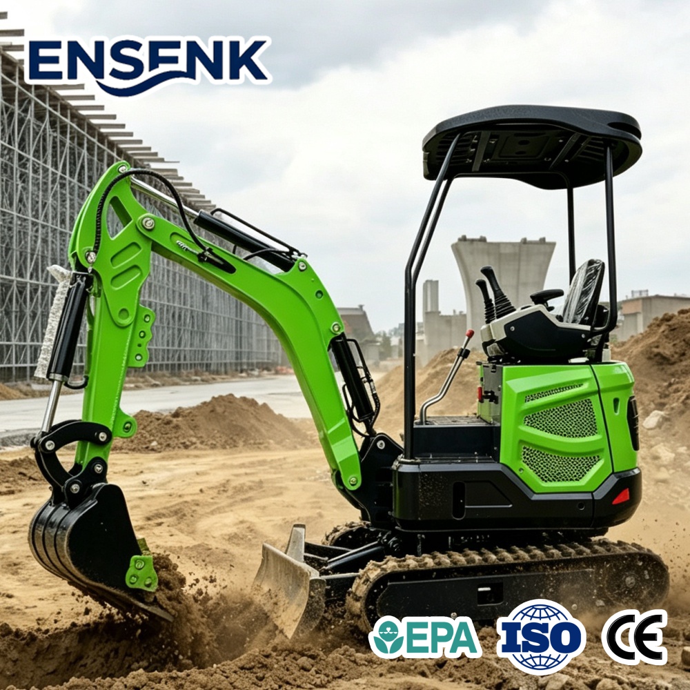 Diesel Mini Excavator 1.7Ton W - Agriculture Farming Tool ulasan dan harga