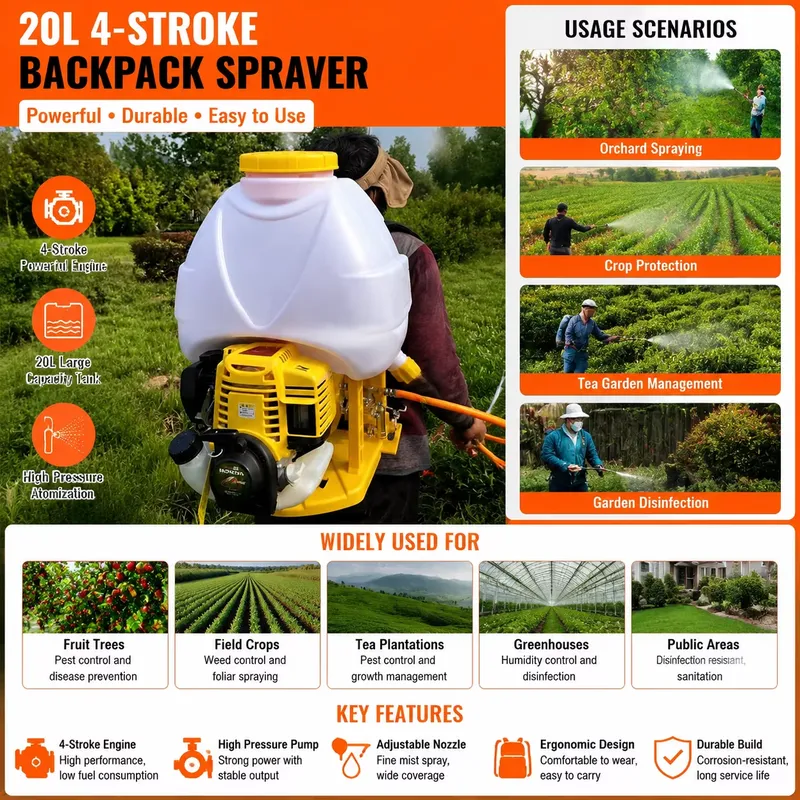 20L Imported Agricultural Back - Crop Sprayer Backpack ulasan dan harga