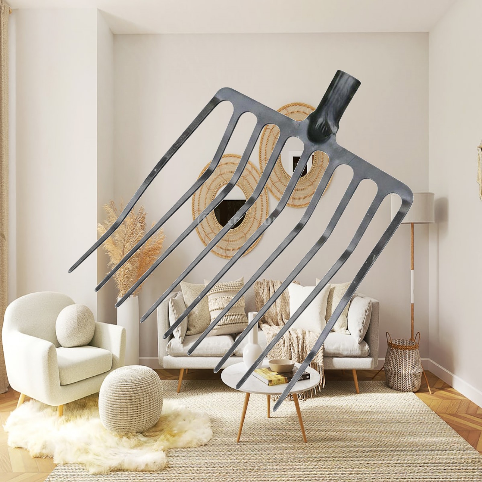 Single Piece Agricultural Fork - Agriculture Farming Tool ulasan dan harga